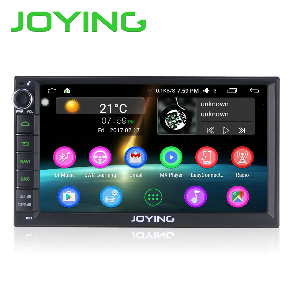 New JOYING 2GB RAM Android 6 0 marshmallow Quad Core Car Audio Stereo GPS Navigation Double
