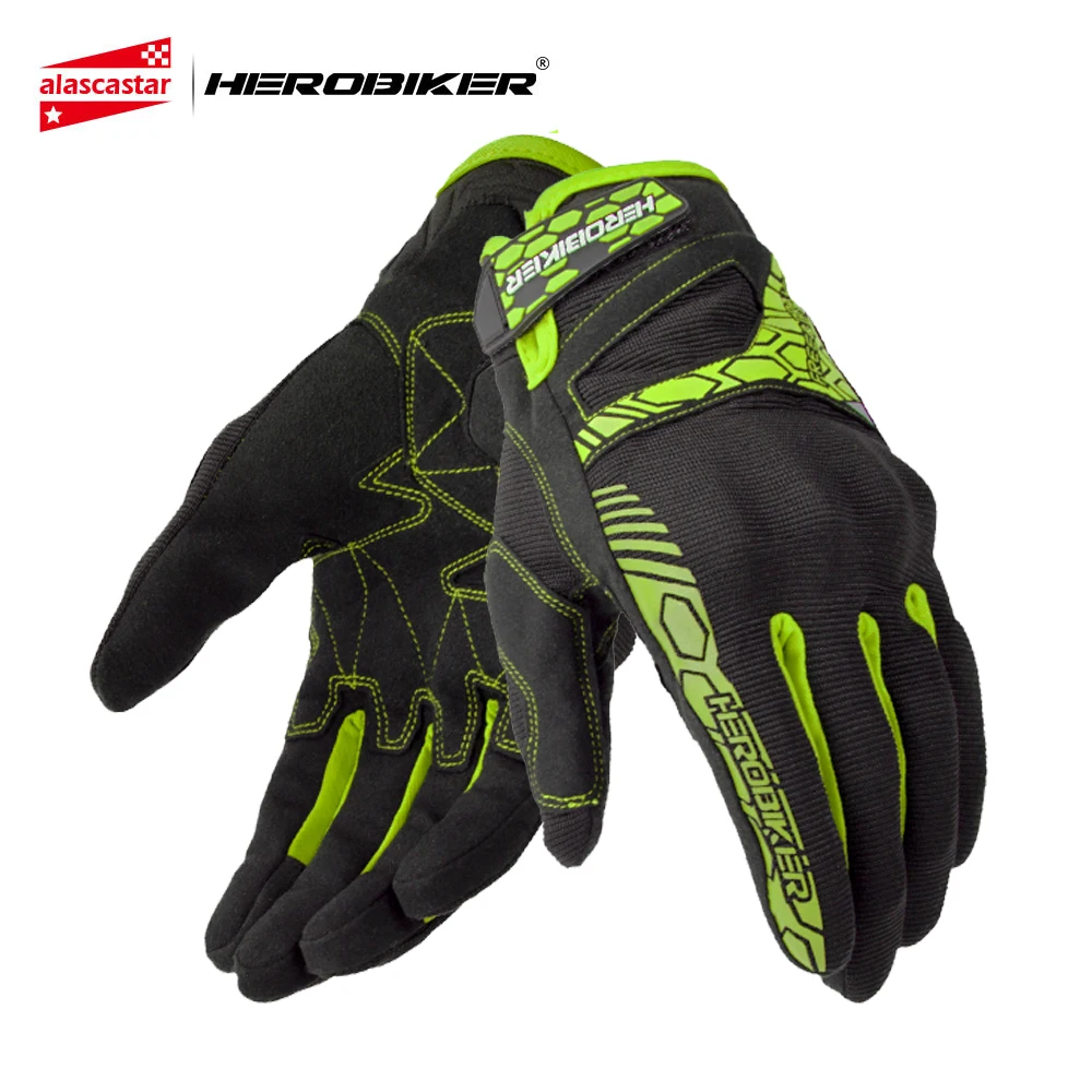 Herobiker Motorcycle Gloves Off Road Racing Gloves Motociclismo Luvas De Moto Luva Moto Motocross Gloves Moto Motorbike Gloves