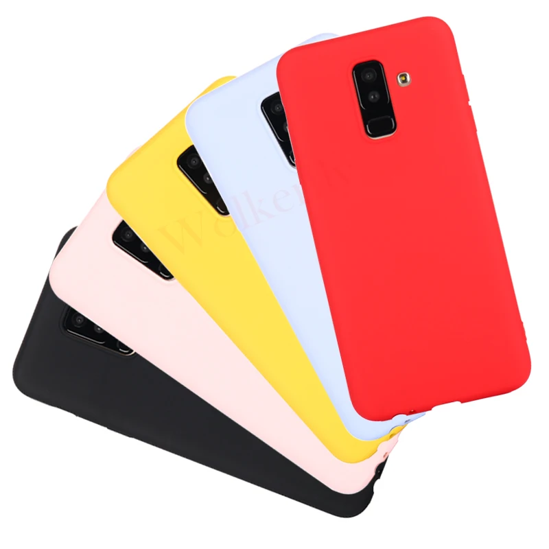 Candy Macaron Color Case For Samsung Galaxy A50 A70 A5 2017 J4 J6 Plus J8 A8 A6 A7 2018 S8 S9 S10 Plus S10E Note9 M20 Soft Cover