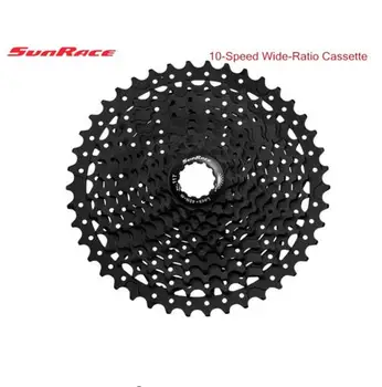 

sunrace 10 speed CSMS3 CSMX3 11-40 t / 11-42 / 11-46 t mtb bike free wheel cassette wide ratio mtb bicycle cassette