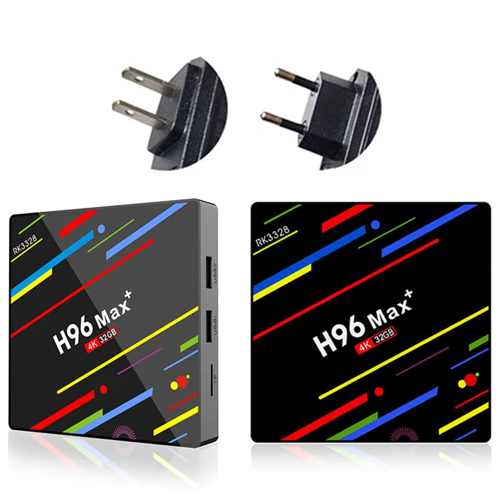

WIFI H96 MAX+ RK3328 4GB 32/64GB Colorful TV Top Box USB3.0 2.4G/5.0GHz Set Support Android 8.1 Top Box Family Smart TV Received