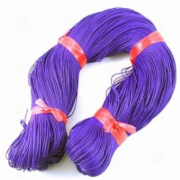 

about 380m/bundle 1mm Waxed Polyester Cord String for Bracelet Necklace jewelry making supplies Wholesale F60