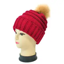 Женские теплые зимние меховые вязаные шерстяные шапки, конопляющая зимняя шапочка, теплые уличные спортивные шапки для туризма, шапки