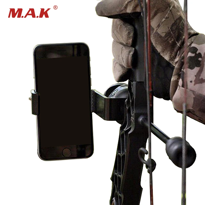 1pc Archery Smartphone Camera Bow Mount Phone Holder for Recurve