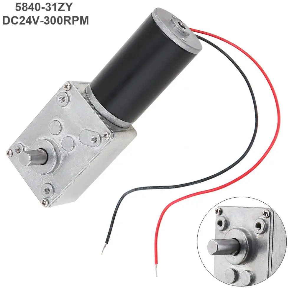 Миниатюрный мотор-редуктор с постоянным магнитом 5840-31ZY DC24V 300 об/мин высоким