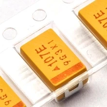 Танталовый конденсатор 100 мкФ 25V 7343 D SMD 10 шт.|smd tantalum capacitor|tantalum capacitor100uf 25v |