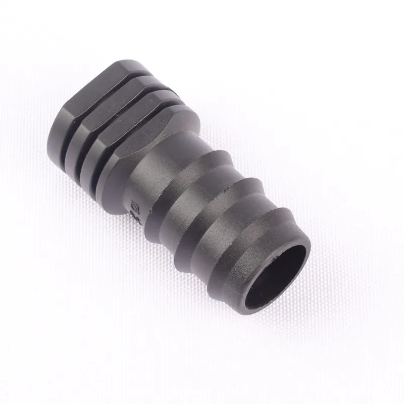 100pcs Hi-Quality 25PE Hose End Cap Connectors Irrigation Pipe Stop Greenhouse Micro Watering System Water Plug | Дом и сад