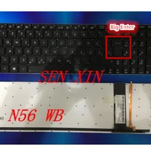 Западные Балканы клавиатура с подсветкой N56 N56V N56VZ N56VJ N56VM N56DP N56JR N76