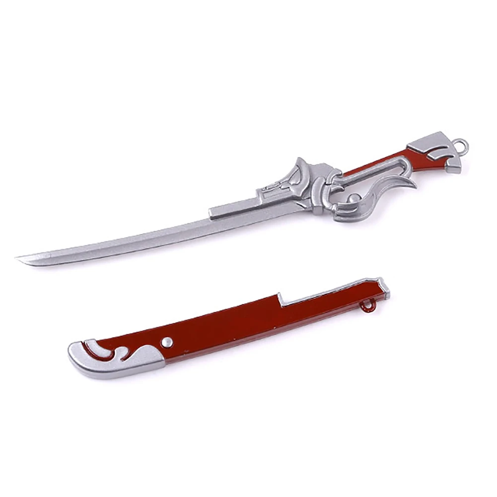 

Cosplay LOL Yasuo the Unforgiven 16cm/6.3'' Key Chains Key Ring Phone Strap Weapon Model