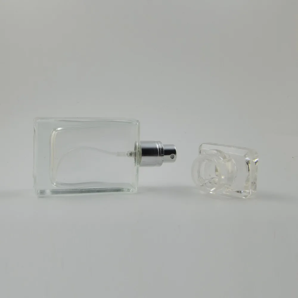 5 шт 30 мл модный портативный прозрачный стеклянный флакон для духов с алюминиевым пустой распылитель для парфюмерии косметический чехол для путешествий