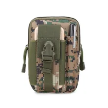 Тактическая кобура для страйкбола Molle поясной ремень клип сумка кошелек EDC гаджет сумка кошелек сотовый Чехол для телефона держатель Открытый шестерни