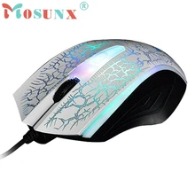 Beautiful Gift New 2400 DPI USB Wired Optical Gaming Game Mice Mouse For PC Laptop Wholesale price Sep23
