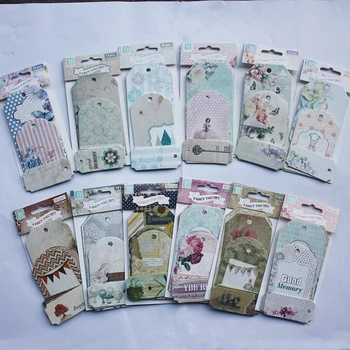 

YPP CRAFT Colorful Decorative Label Card for Scrapbooking Happy Planner/Card Making/Journaling Project