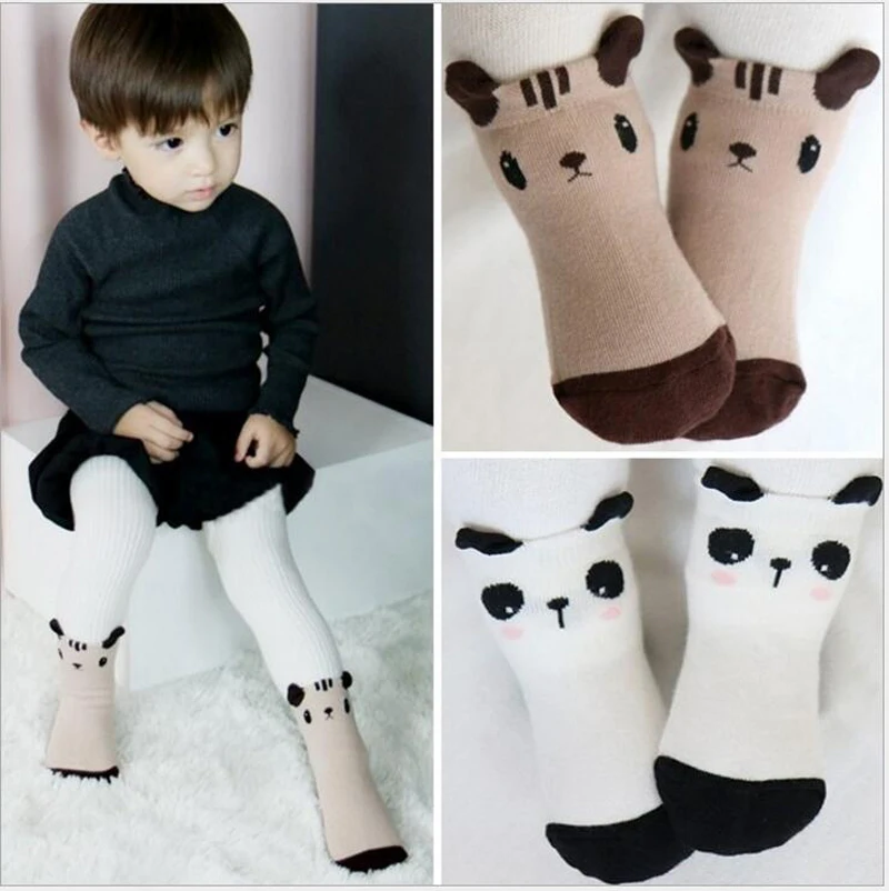 

Baby Socks Rubber Soles Soft Bottom Non-Slip Footwear Cartoon Three-dimensional panda squirrels Toddler Shoes Home Floor Socks