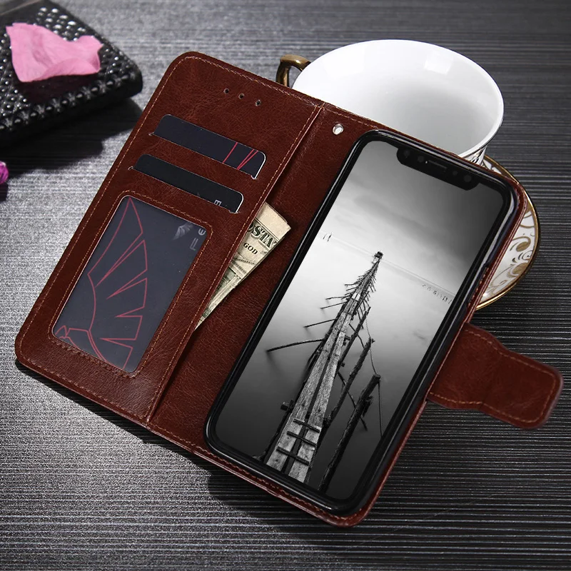 Для IPHONE X XS XR 6 1 MAX 5 чехол из искусственной кожи кошелек Чехол Coque для