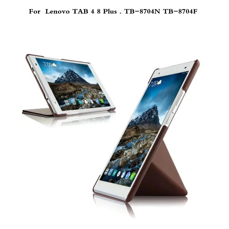 

Business PU Leather Magnet Flip Stand Case for Lenovo TAB4 8 Plus Cover for TAB 4 8 Plus TB-8704N TB-8704F 8.0 inch Tablet