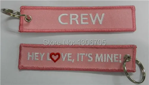 Hey Love It mine CREW брелки