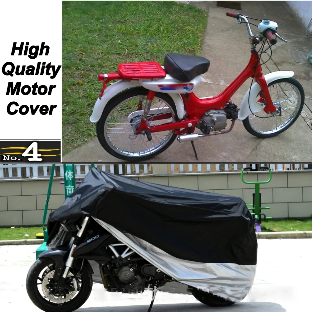 

MotorCycle Cover For Honda PC50 WaterProof UV / Sun / Dust / Rain Protector Cover Made of Polyester Taffeta