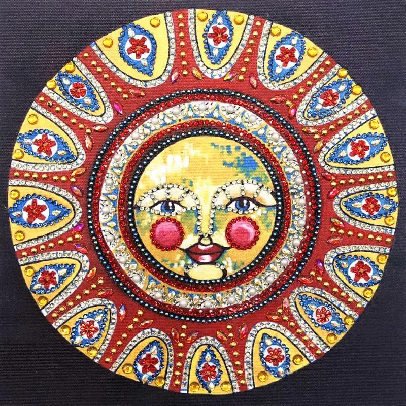 

Sun 5D Special Shaped Diamond Painting Embroidery Needlework Rhinestone Crystal Cross Crafts Stitch Kit DIY