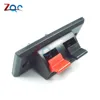 5PCS 2 Way Spring Push Release Connector Speaker Terminal Strip Block ► Photo 2/6