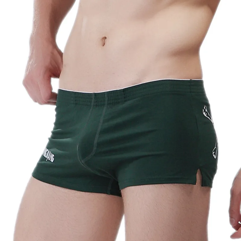 

Harajuku Shorts Men's Underwear Soft Cotton Men Boxer Shorts Pirate Skull Print Men boxer Brand Male Sexy Underpants