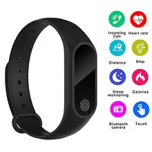 M2 Smart Bracelet Heart Rate Monitor Bluetooth Smartband Health Fitness Tracker Smart Band Wristband for Android iOS