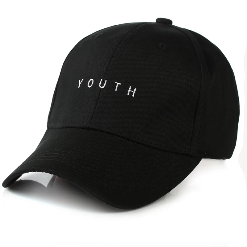Nueva Gorra de béisbol de algodón ajustable juventud carta Gorra de béisbol de las mujeres Gorra sombrero Homme Gorra de Baseball venta al por mayor
