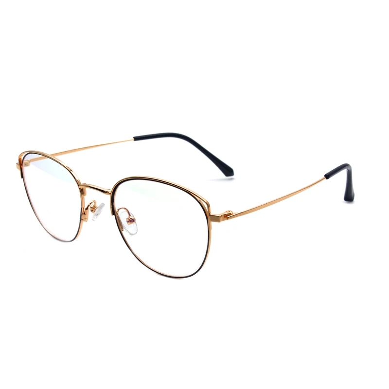 

Round Glasses Frame Women Alloy Ultralight Women Prescription Myopia Optical Frame Eyeglasses 80117 Eyewear frame