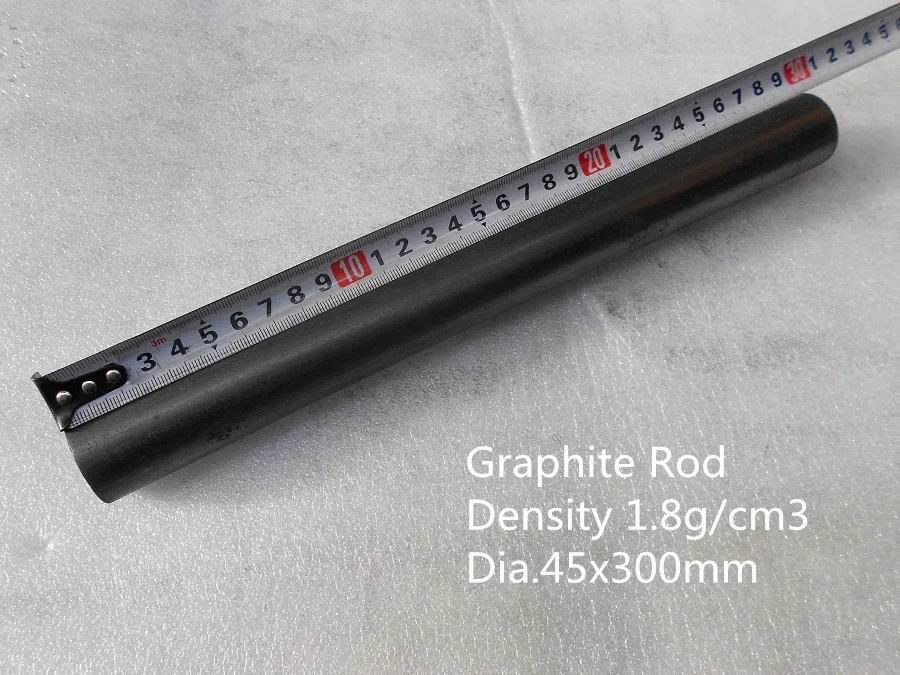 Dia.45*300mm Graphite Rod /synthetic graphite rounds /carbon rod /electrode Graphite