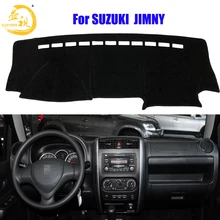 Easysee крышка приборной панели Pad Dashmat коврик с рельефом от солнца шахматная доска ковровые покрытия для SUZUKI JIMNY пыли