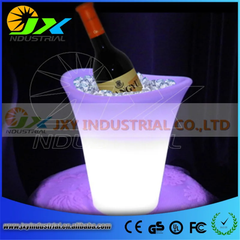 

5L Volume led ice bucket color changing,5L bars nightclubs LED light up ice bucket Champagne beer bucket free shipping
