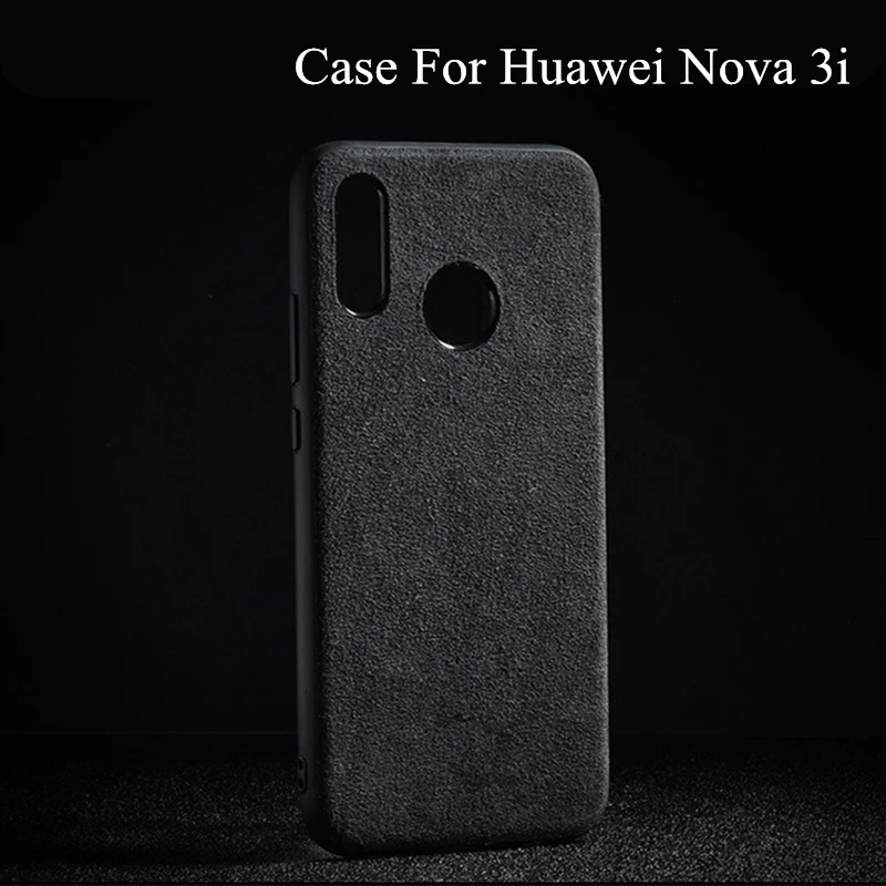 Итальянский замшевый кожаный чехол для huawei P20 Pro Lite чехол s чехол для телефона чехол для huawei Nova 3 3e 3i Coque - Цвет: For Huawei Nova 3i