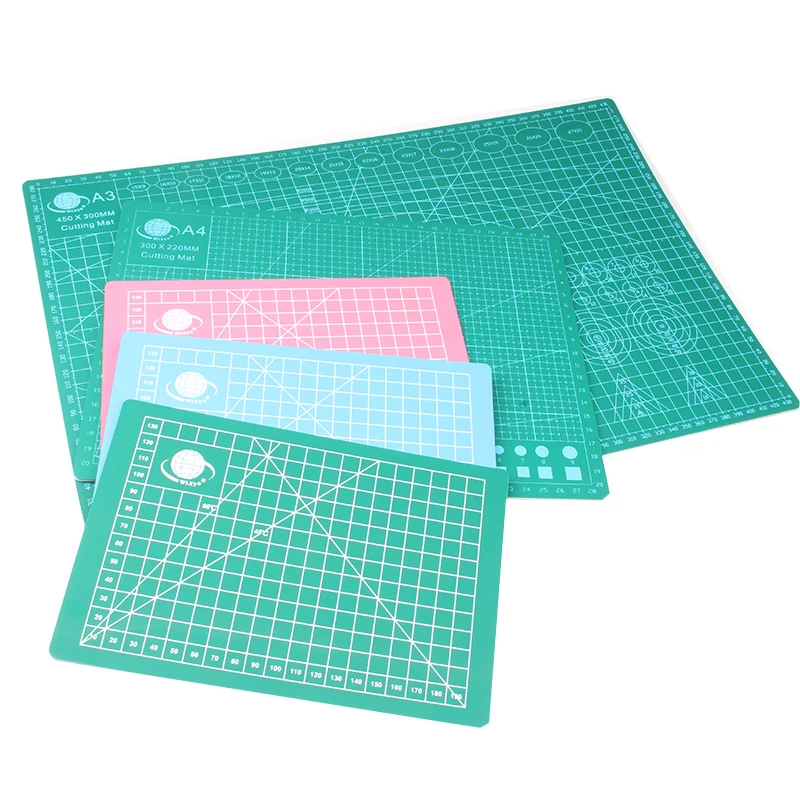 

Pvc Cutting Mat Double-sided Self Healing Cutting Board Fabric Leather Craft DIY Cutting Pad Quilting Accessories