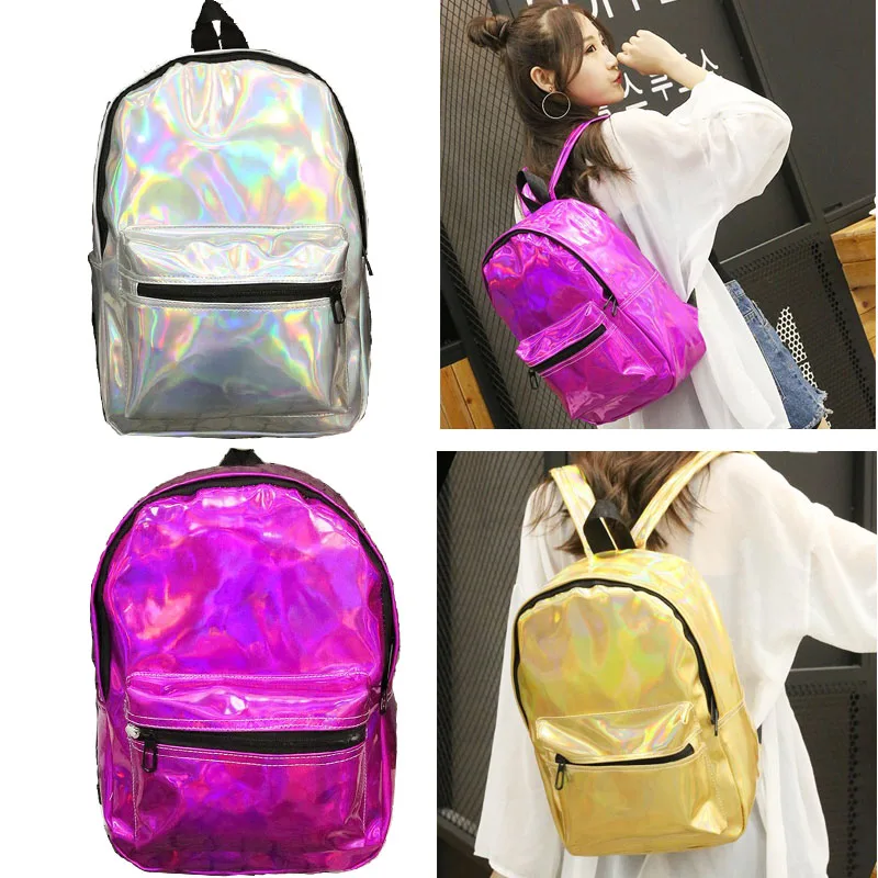 

pb Peggybuy Mini Travel Bags Laser Women Girls Cry Baby