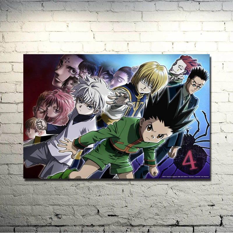 ハンター ハンターアニメアートシルク布ポスタープリント13 32 48インチ壁の写真ルーム装飾キルアfreecss 019 Picture For Living Room Wall Picturesposter Print Aliexpress