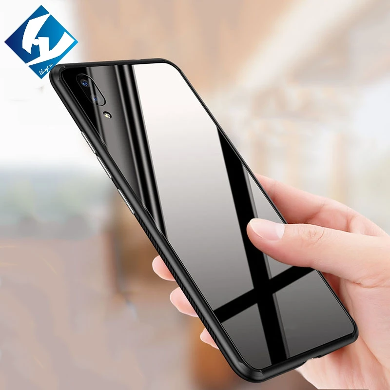 Стекло чехол для телефона vivo X9 X9S NEX S A X20 X21 X21i Y83 Y69 V7 плюс UD задняя крышка корпуса