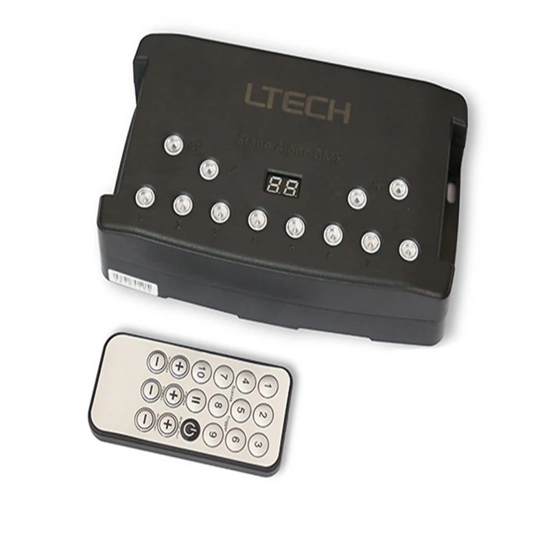 

LTECH Новый светодиодный фонарь управления; DC5V USB входная мощность 512 1024 канальный выход DMX512 Главная консоль