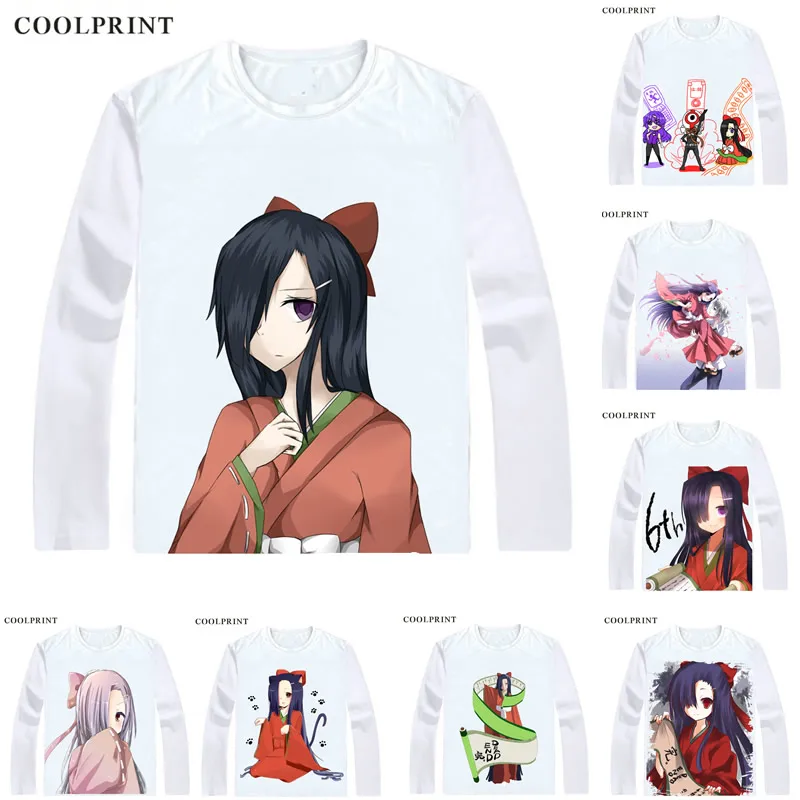 Футболки COOLPRINT Future Diary Mirai Nikki рубашки с длинным рукавом рисунком аниме Houjou жеске
