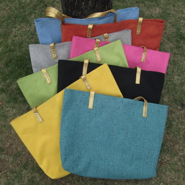 Whole Blanks Women High Quality Jute Tote Bag Burlap Handbags Whole Blanks Women High Quality Jute Tote Bag Burlap Handbags S Casual Beach In 6