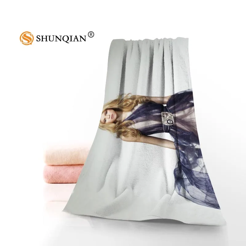 New Shakira Towel Printed Cotton Face/Bath Towels Microfiber Fabric For Kids Men Women Shower Towels QWE098