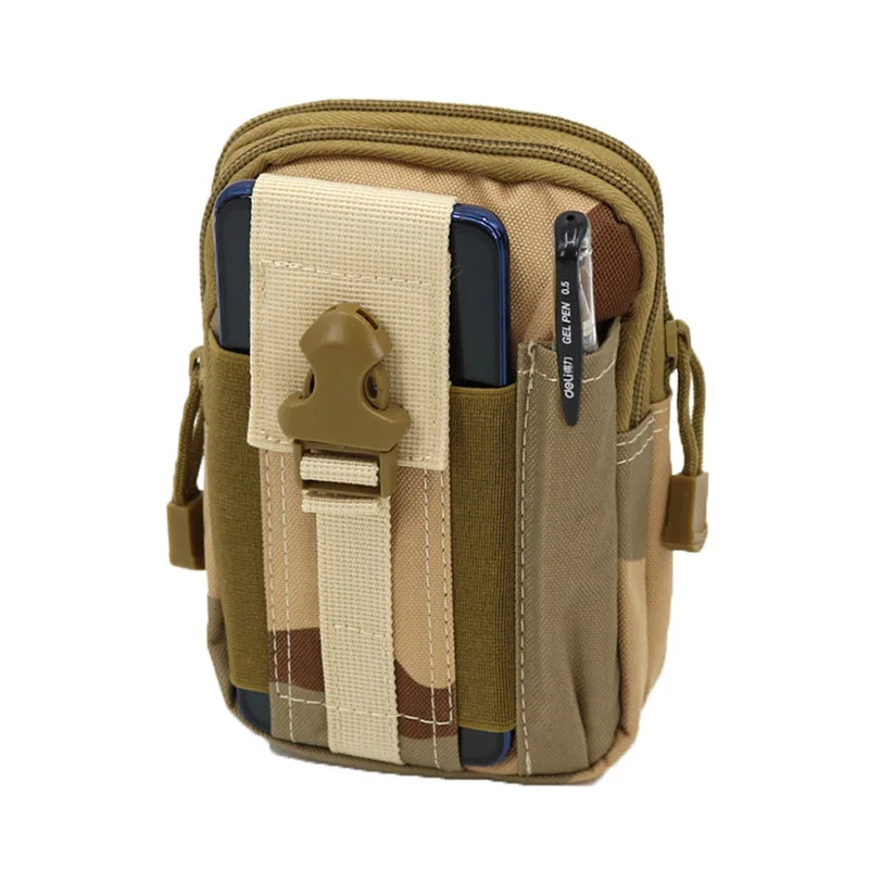 CP camo Спортивные карманные мужские тактические поясные сумки, военная поясная сумка для бега, кошелек для отдыха, уличная камуфляжная сумка для альпинизма - Цвет: CP camo