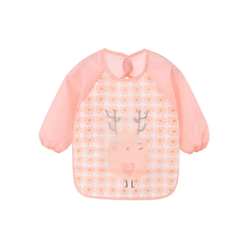 Waterproof EVA Full Sleeve Bibs Children Apron Long Sleeve Feeding Bibs Kids Eating Breastplate Kid Baby Cloth Stuff 2-5Y Waterproof EVA Full Sleeve Bibs Children Apron Long Sleeve Feeding Bibs Kids Eating Breastplate Kid Baby Cloth Stuff 2-5Y