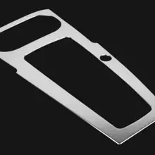 Панель переключения передачи автомобиля панель Рамка подставка для стаканов Хром Стайлинг наклейка для Audi A3 8V- нержавеющая