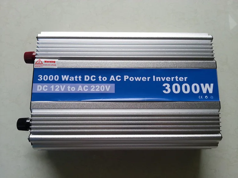 DC-AC3000W,, высокое качество, модифицированный синусоидный инвентор с Мощность инвертор 3000 Вт пиковый 6000 Вт DC12V к переменному току 220 V AC dc Мощность инвертор-2