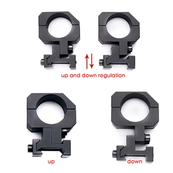 

Fidragon Hunting Rifle scope mounts High Strength Adjustable Up and Down Settings mounts accessies for scope shooting airsoft