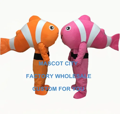 

clown fish mascot costume 1 piece adult size cartoon fish theme anime cosplay costumes carnival fancy dress 3447