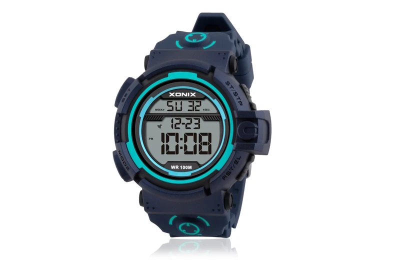 Professional Diving Watch Men New Movement Metal Frame Mountaineering Watch 100M Waterproof Multifunction Countdown Montre Homme