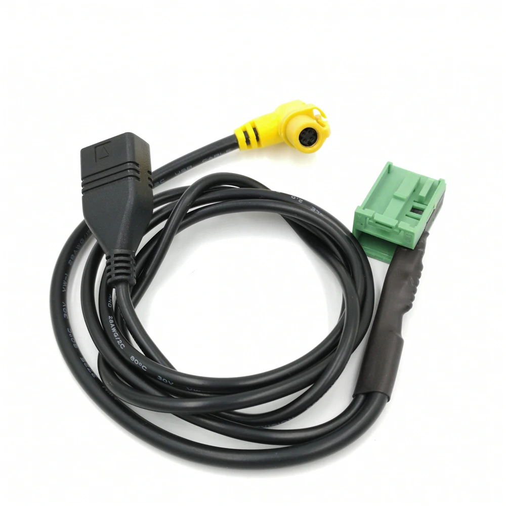 Автомобильный аудио AMI USB интерфейс MMI 3G музыкальный aux кабель для Audi Q5 A6L A4L Q7 A5