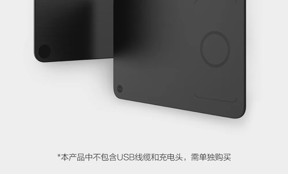 Xiaomi MIIIW беспроводной зарядный коврик для мыши быстрое зарядное устройство из искусственной кожи Коврик для мыши для iPhone XS Max samsung Xiaomi huawei Quick Charge