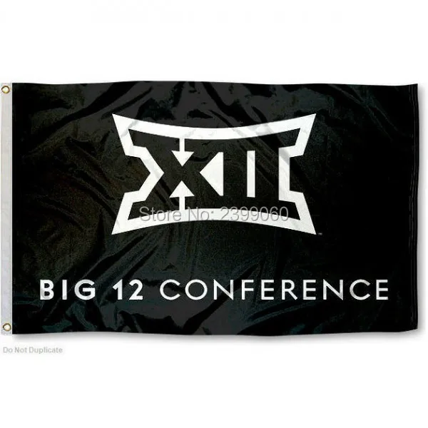 Big XII Conference Vertical college banner 3X5ft Flag